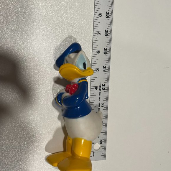 4 Piece Disney Play Bathtime Toys Donald Goofy Mickey Pluto Vintage Toys 7" - Picture 7 of 9